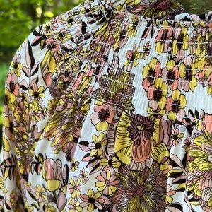 Colorful Floral Blouse